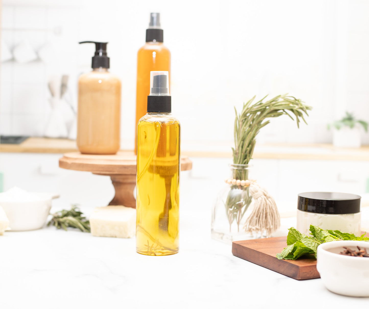 Herbal infused hair oil